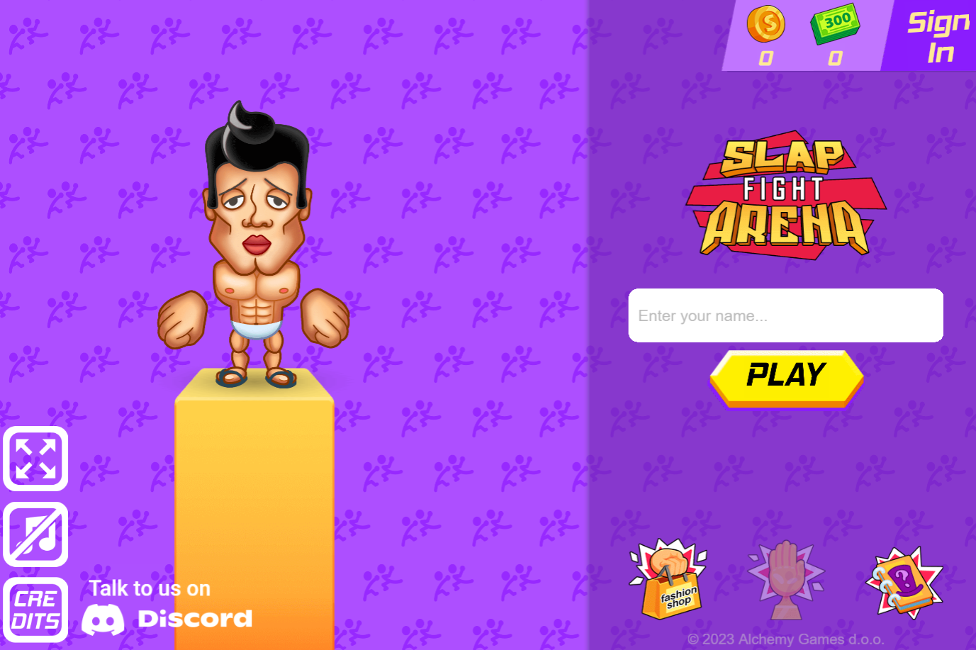 Slap Arena web game